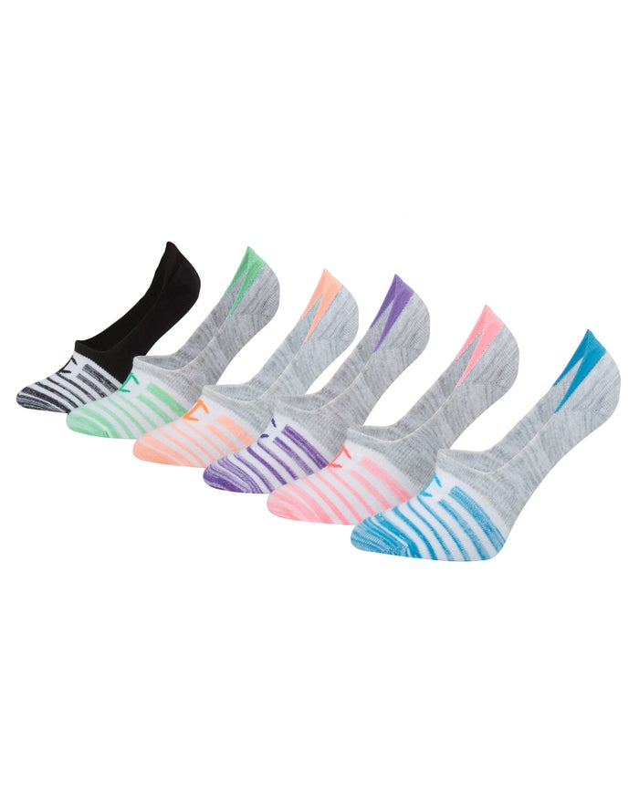 Champion Sokken Dames - Gekleurd - Performance Invisible Liner 6-Pairs ( 190548-OHJ )